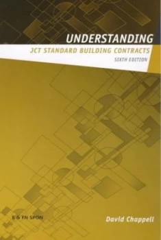 Image of Understanding Jct Standard Building Contracts by David Chappell Book