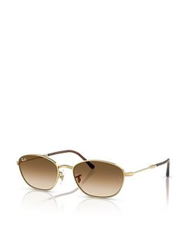 Image of Ray-Ban Irregular Sunglasses - Gold Gold WFBDW Female