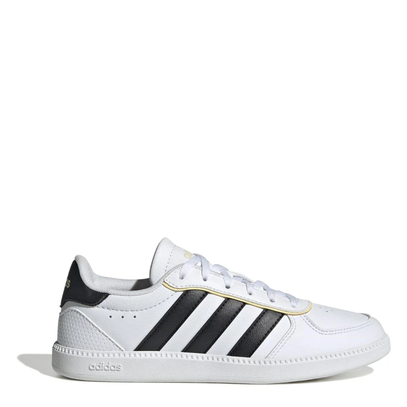 Image of adidas Breaknet Sleek Shoes Juniors White/Black female 3 (35.5)