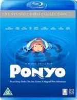 image of Ponyo (DVD and Bluray) (Studio Ghibli Collection)