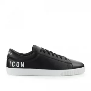 image of DSQUARED2 low Men Black Pelle