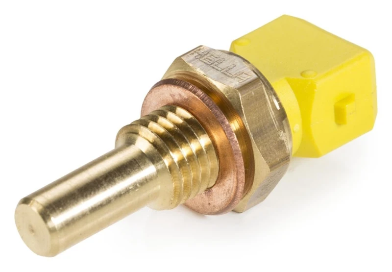 Image of HELLA 6PT 009 107-441 Coolant Temperature Sensor red, with gasket/seal, red Coolant Temperature Sensor (830)