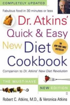 Image of Dr. Atkins Quick and Easy New Diet Cookbook by Robert C. Atkins Book