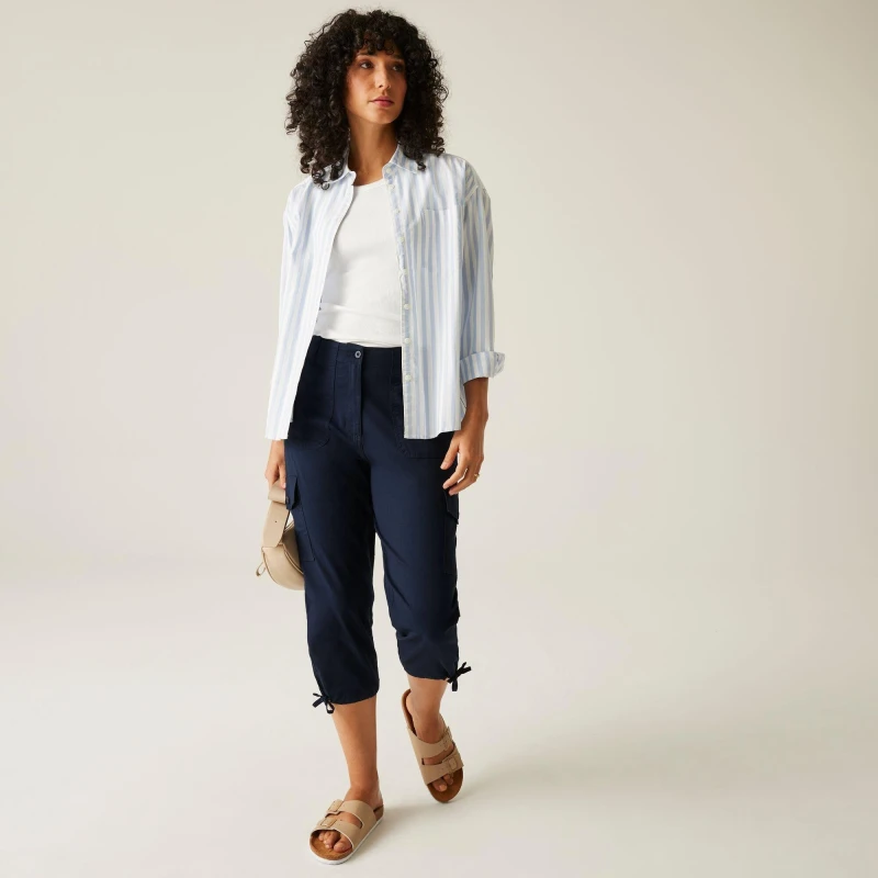 Image of Regatta Shorebella Capri Navy female 20
