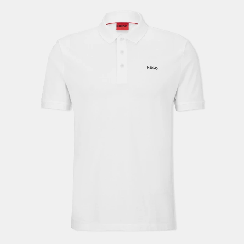 Image of Hugo Donos Polo Shirt Mens - White White XL