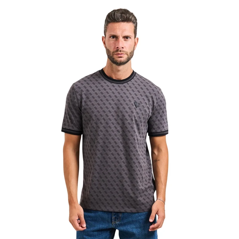 Image of Guess T-Shirt Guess Marshall Noir Male L