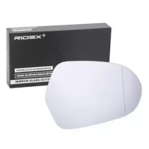 Image of RIDEX Wing Mirror Glass AUDI 1914M0451 4G0857536B Side Mirror Glass,Mirror Glass,Door Mirror Glass,Rear View Mirror Glass,Mirror Glass, outside mirror