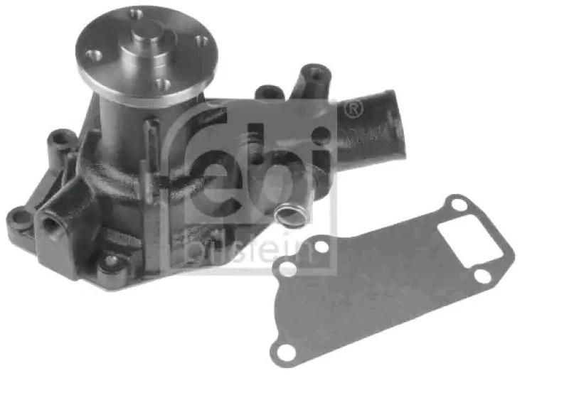 Image of FEBI BILSTEIN 47423 Water pump Grey Cast Iron, with gasket/seal Grey Cast Iron Water Pump (1260)