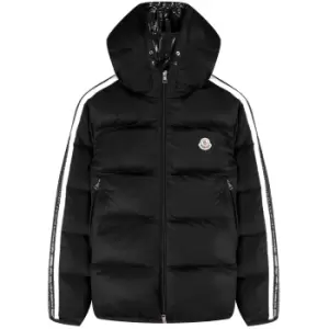 Image of Moncler Sanbesan Short Down Jacket Black