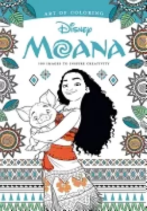 Image of art of coloring moana 100 images to inspire creativity
