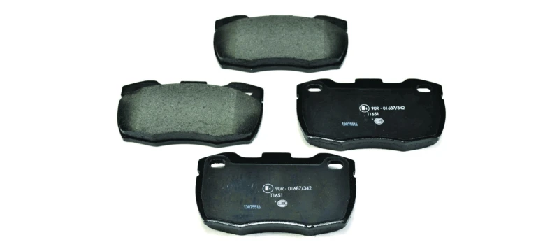 Image of HELLA Brake pad set HELLA 8DB 355 012-871
