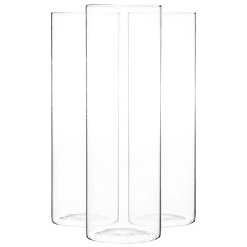 Image of Argon Tableware Scandi Storage Jar - 2 Litre - Pack of 3 Clear