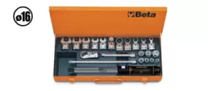 image of Beta Tools 671N/C10 22pc 3/8" Dr 20-100Nm Torque Bar & Accessory Set 006710110