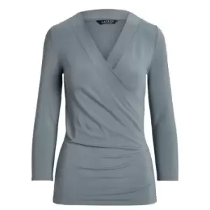 Image of Lauren by Ralph Lauren Alayja Top - Green