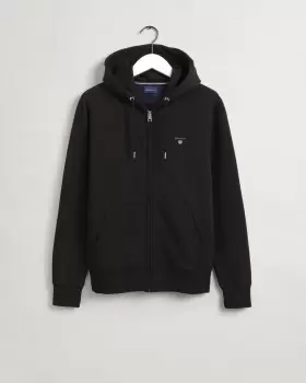 Image of GANT Men Original Full-Zip Hoodie (L) Black
