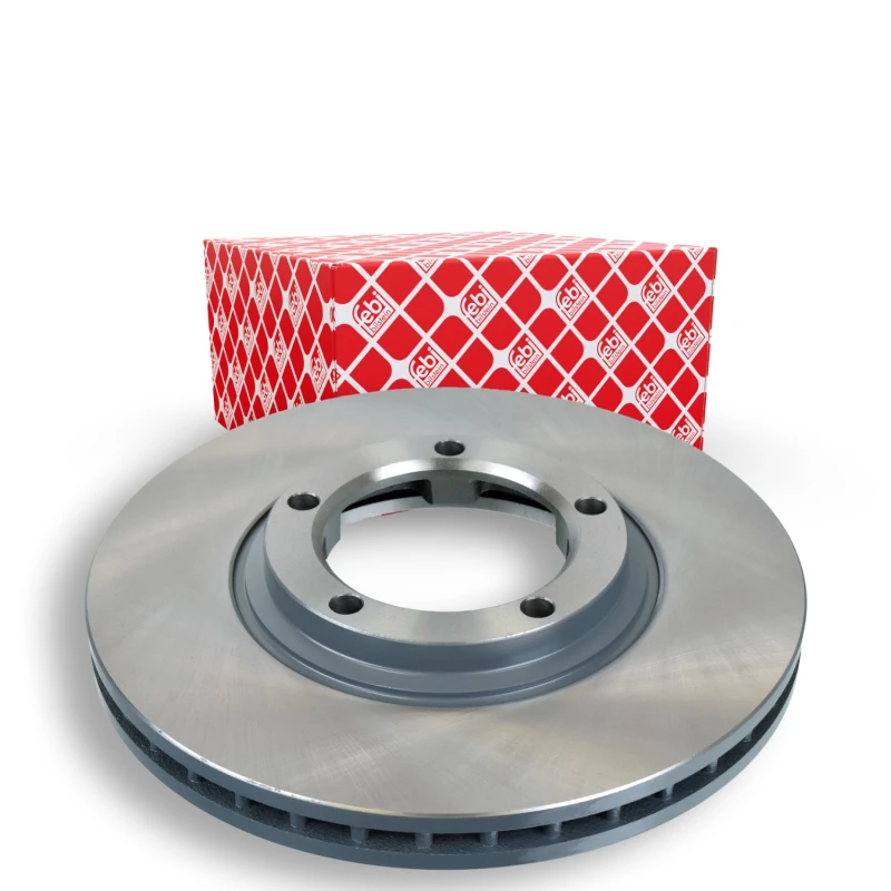 Image of FEBI BILSTEIN 108592 Brake disc Front Axle, internally vented, Coated Brake Disc (82)