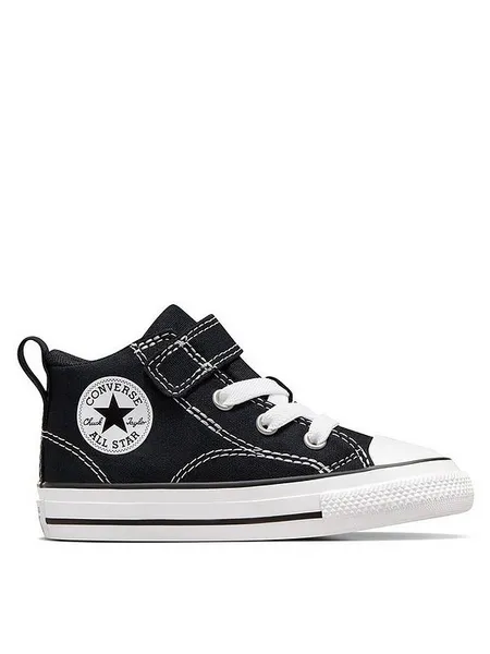 image of Converse Black & white all star malden Junior trainers Black/White UK 13 (EU 31½)