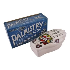 Image of Palmistry Trinket Box, Faith Design
