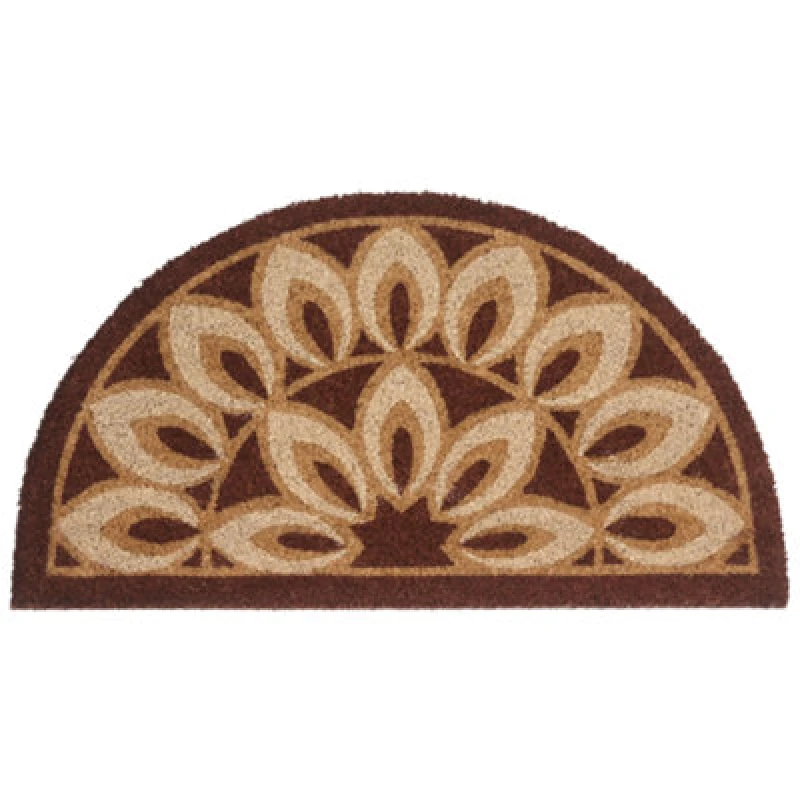 Image of Beliani Doormat Alatna Brown 45 X 75cm Coir