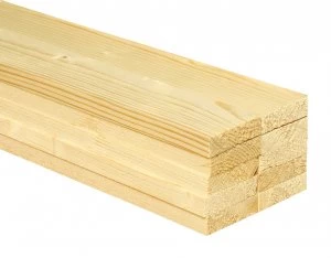 image of Wickes Whitewood PSE 12 x 44 x 2400mm Pack 10