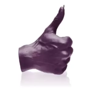 Image of Hand OK Thumbs Up Candle – Violet