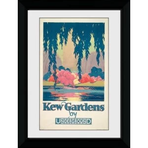 Image of Transport For London Kew Gardens Framed Collector Print