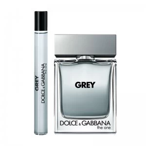 Image of Dolce & Gabbana The One Grey Gift Set 50ml Eau de Toilette + 10ml Eau de Toilette