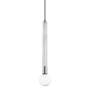 Image of Pippin 1 Light Pendant Polished Nickel