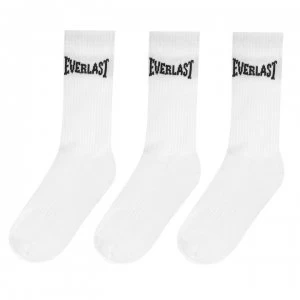 image of Everlast 10 Pack Crew Socks Mens - White