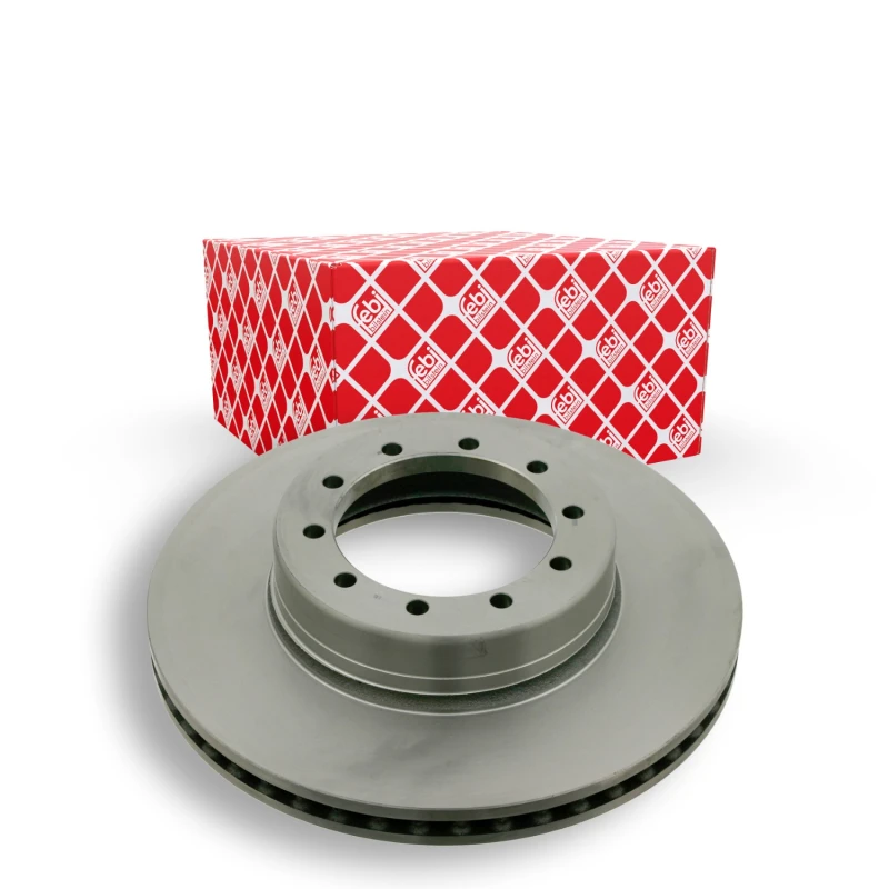 Image of FEBI BILSTEIN 18021 Brake disc Front Axle, internally vented, Coated Brake Disc (82)