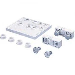 image of Rittal PK PK 9581.000 Hinges For PK Case Polystyrene Grey white RAL 7035 Compatible with details Pk 9514.00 PK 9