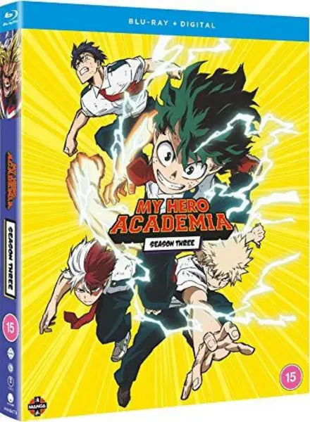 image of My Hero Academia: Complete Season 3 Bluray