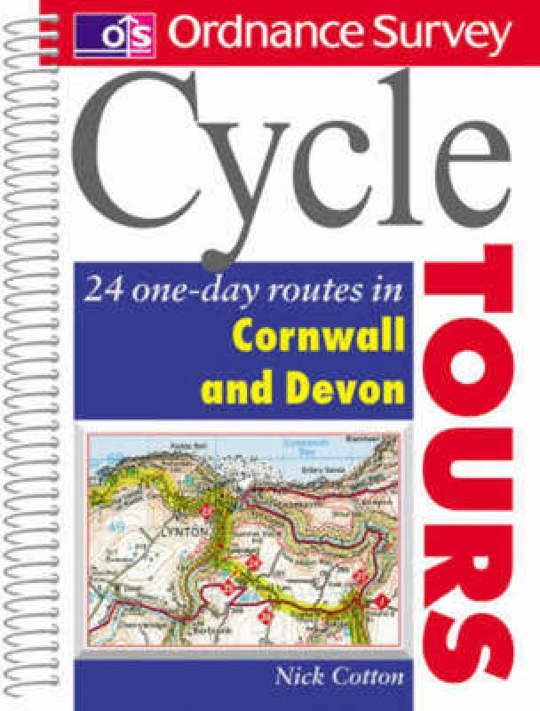 Image of Os Cyc T Devon Cornwall 054008199x Hardback