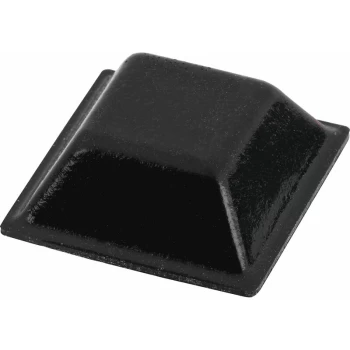 image of 310024 PU Square Protective Feet 20.5 x 20.5 x 7.5 - Black - Sheet 78 - R-tech