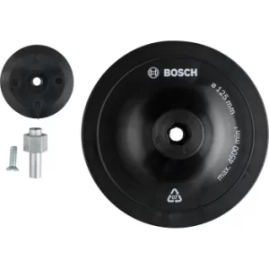 image of Bosch Backing Pad and Shank for Drills 125mm