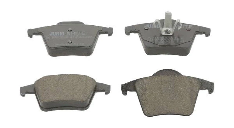 Image of JURID 573236JC Brake pad set not prepared for wear warning indicator, PREMIER Ceramic Brake Pad Set,disc brake (402)