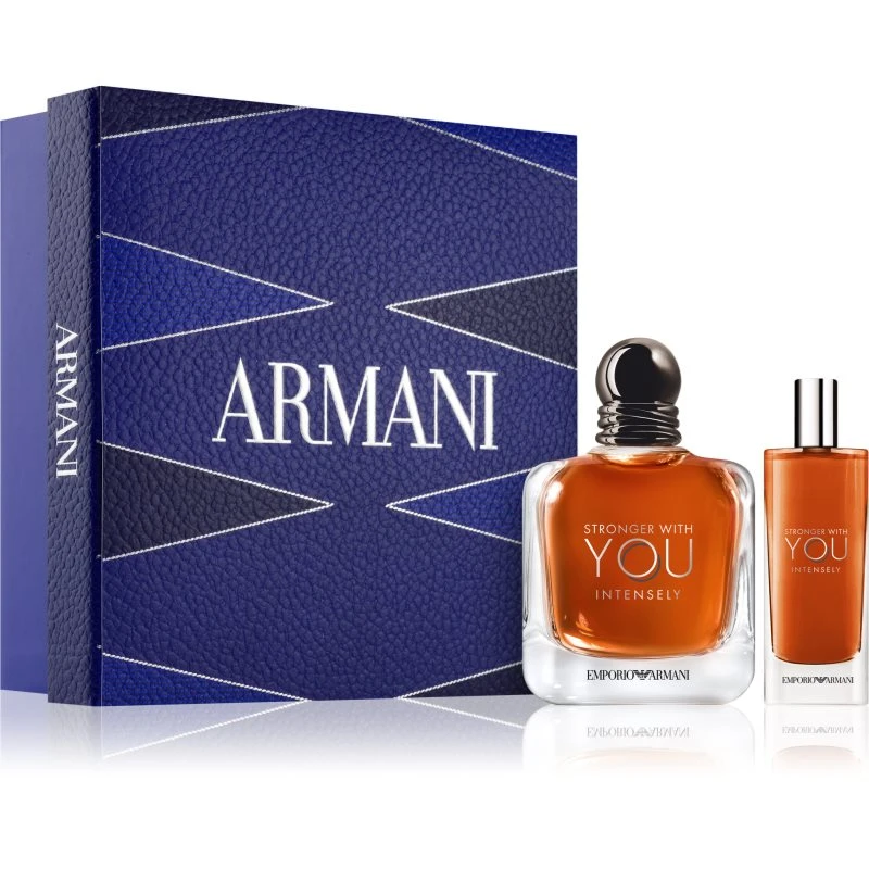 Image of Armani Stronger with You Intense 50ml Gift Set