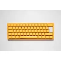 Image of Ducky One 3 Yellow Mini USB Mechanical RGB Gaming Keyboard UK Layout Cherry Brown