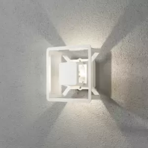 image of Pescara Outdoor Modern Wall Light LED White, IP54