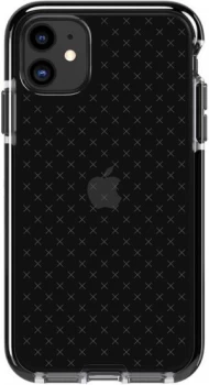 image of Tech21 Evo Check iPhone 11 Case - Smokey/Black