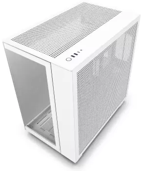 Image of NZXT H9 Flow Mid Tower Gaming Case - White USB 3.0