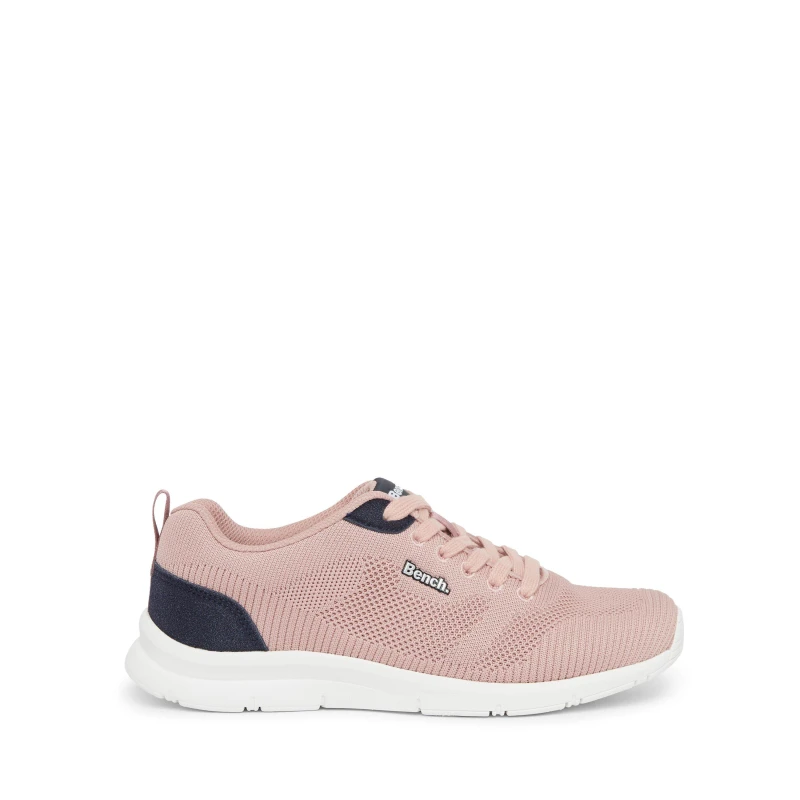 Image of Bench Womens Kira Low-Top Trainers White female 4 (37)