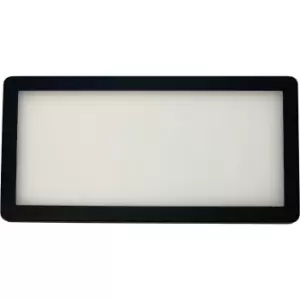 Image of 3x MATT BLACK Ultra-Slim Rectangle Under Cabinet Kitchen Light & Driver Kit - Natural White Diffused LED