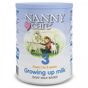 image of Nanny Care 3 From 1 to 3 Years Growing Up Milk Goat Milk Based 900g