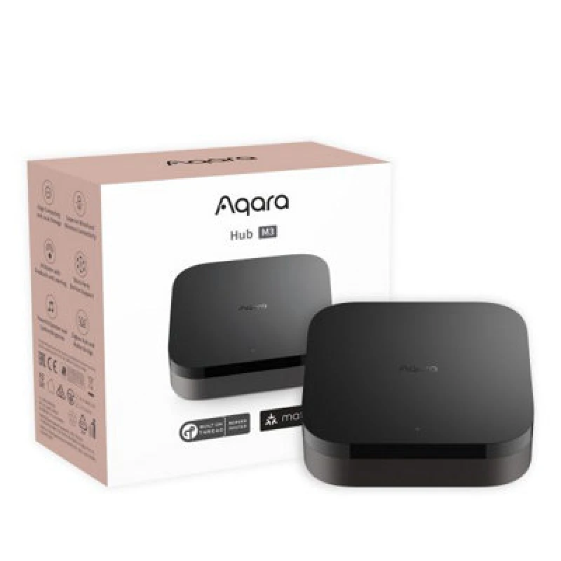 Image of Aqara Hub M3 Black Smart Home Hub - Apple Homekit, Alexa & Google Home Compatible