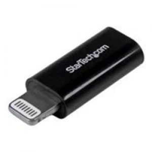 image of StarTech.com Apple Lightning to Micro USB Adapter - iPad / iPhone / iPod charging / data adapter