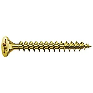 Spax Universal Zinc Yellow Screws - 4 x 25mm Pack of 20