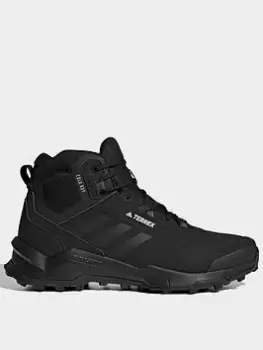 Image of adidas Terrex Ax4 Mid Beta Cold.rdy Hiking Boots, Black, Size 11, Men