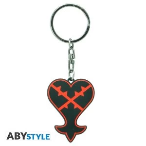 Image of Kingdom Hearts - Emblem Heartless Metal Keychain