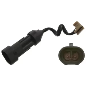 Image of Warning Contact Brake Pad Wear 35493 by Febi Bilstein Front Axle